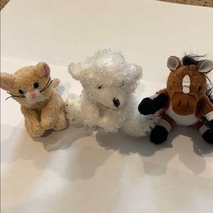 Whimzy Pets Horse Polar Bear and Kitten